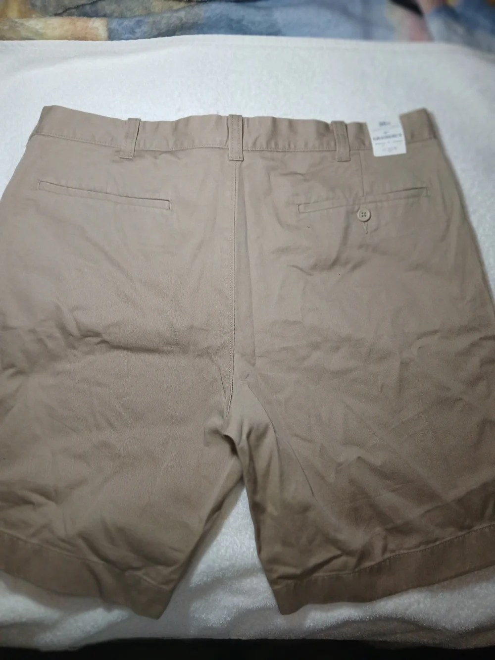 J. Crew Men’s Classic Chino Shorts in Khaki